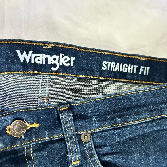 Wrangler Straight fit Denim 36x32 dark blue - Picture 2 of 10